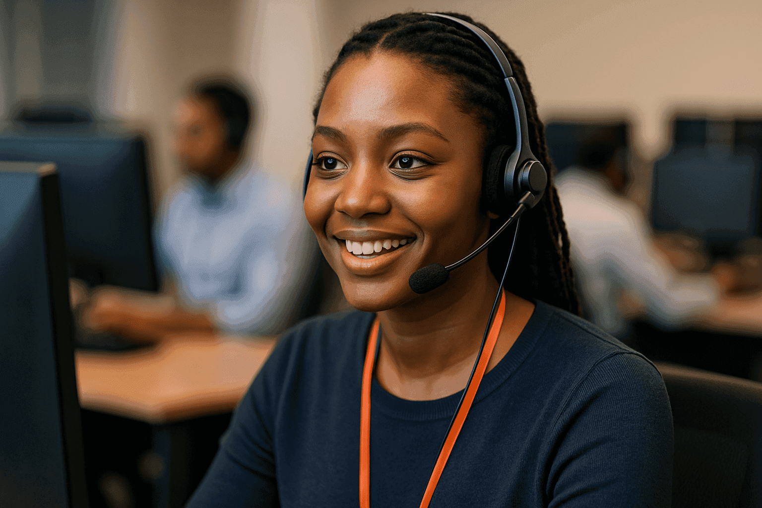 Serve customers from your home or a modern contact centre